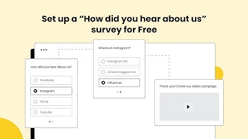 Set up a "How did you hear about us" survey for your Shopify store