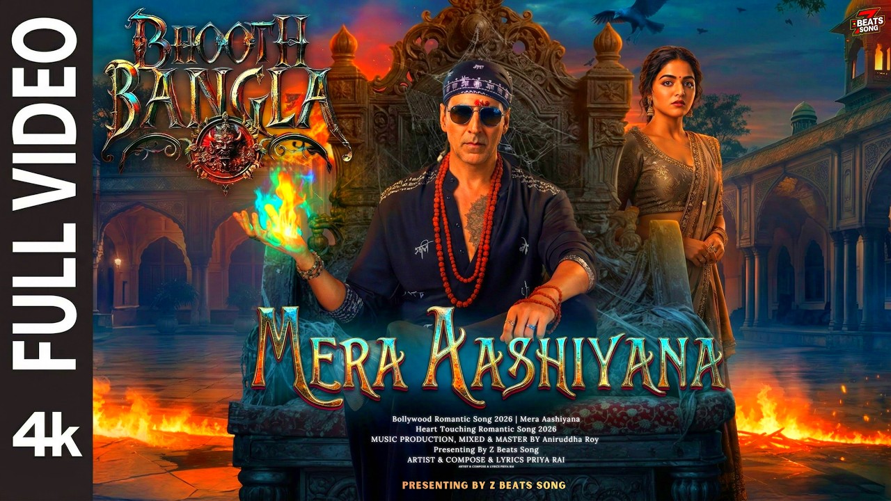 Watch Mera Aashiyana - Bhooth Bangla | Akshay Kumar & Wamiqa Gabbi | New Song 2026 | Z Beats Song on YouTube Watch Mera Aashiyana - Bhooth Bangla | Akshay Kumar & Wamiqa Gabbi | New Song 2026 | Z Beats Song on YouTube