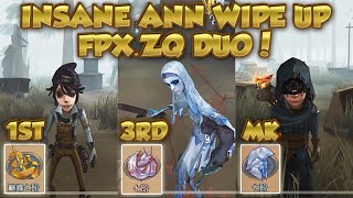 #14 Rank 3 Hunter Insane Ann Vs FPX Zq Duo | Arms Factory | Identity V | 第五人格| 제5인격 | Disciple