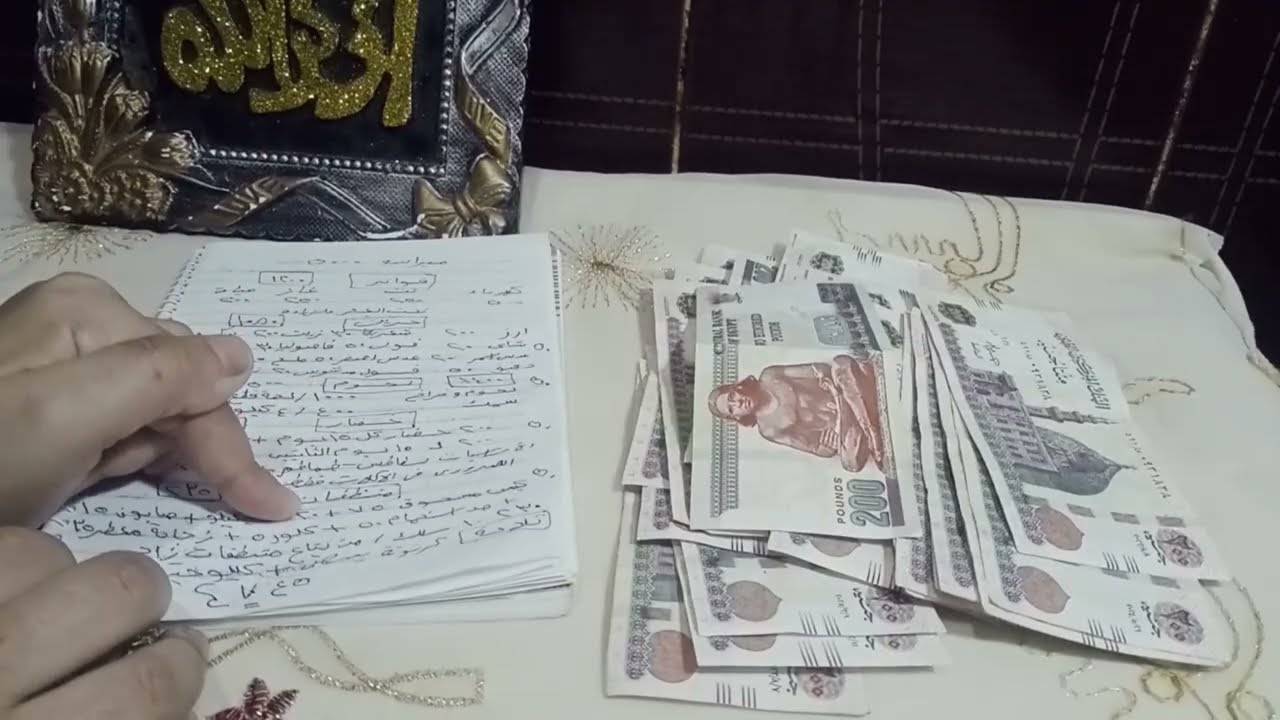 ميزانية 5000 جنيه لأسرة 5 افراد❗شوفي قسمت الفلوس ازي❓وفرت كام ❓ وتحدي التوفير 💪