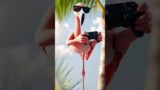 Der Zocker-Flamingo Ist Da