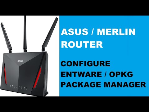 Entware / OPKG Package Manager : ASUS Merlin Router