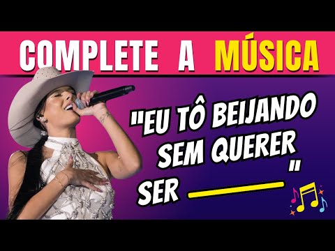 FINISH THE LYRICS - ANA CASTELA EDITION (2024) 📀🎵