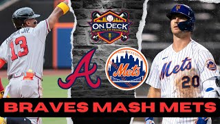 LIVE: Braves look for Sweep over Mets - the Bats are Back!