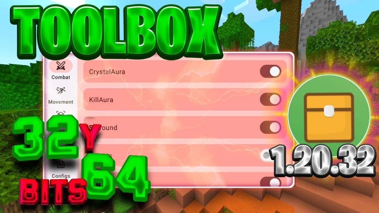 💚 Toolbox Infinite Time For MCPE 1.20.32 Toolbox 1.20.32 💎 32 y 64 Bits ♾️ Toolbox Infinite