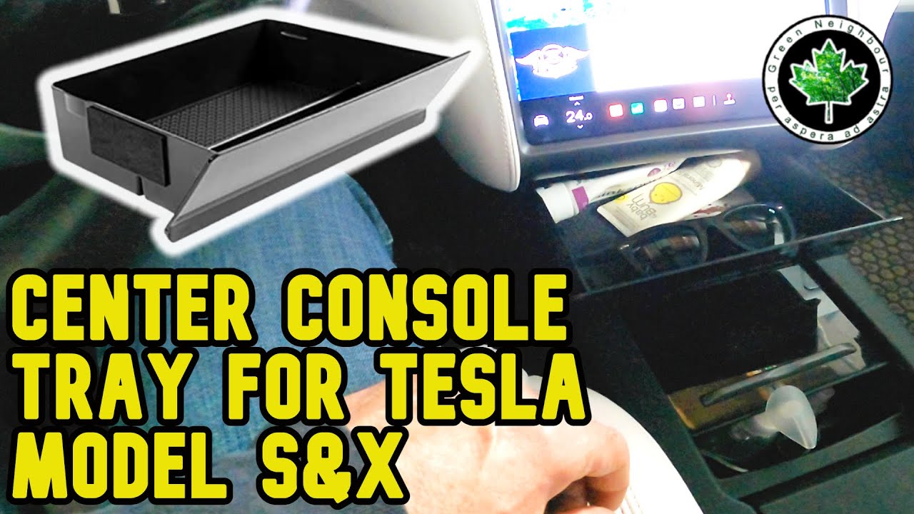 Ramecar / Jaronx Center Console Tray for Tesla Model S & X