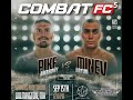 Artur Minev is "Ready to Smash" at Combat FC 5.