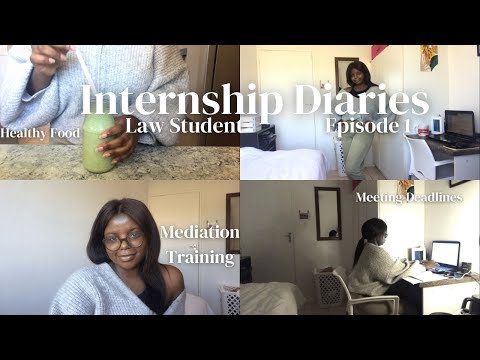 Internship Diaries | Law Student | Spend the day with me
