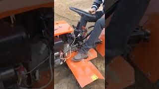 12 HP 4x4 Wheel Drive Diesel Power Weeder with steering