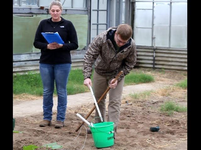 Watch Installing gypsum block soil moisture sensors on YouTube.