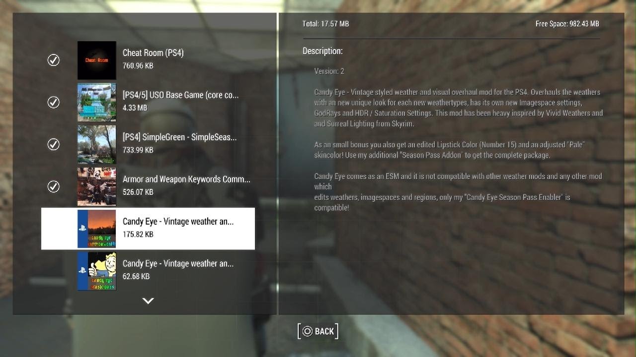 Fallout 4 PS5 My Mod Load order for Batman Build - YouTube