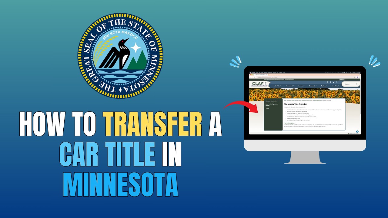 How To Transfer A Car Title In Mn