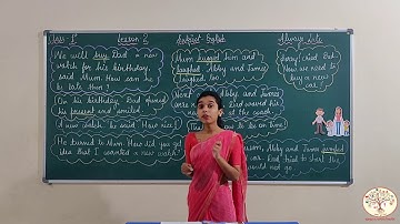 CLASS 1 || ENGLISH || LESSON 2 PART 1|| GURUKULAM ONLINE CLASSES