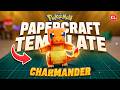 Charmander PAPER CRAFT Template + 3D Showcase Animation | Pokemon