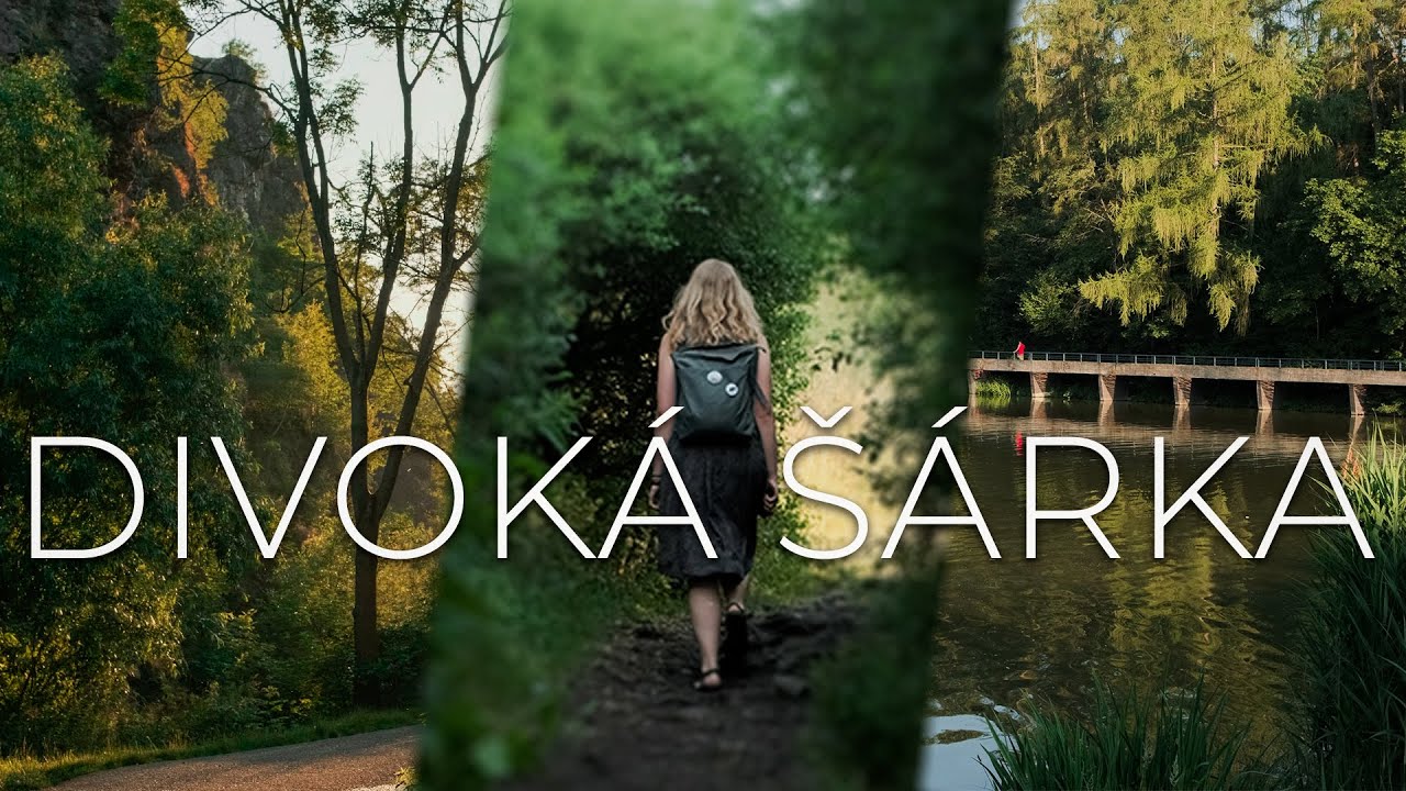 Дивока Шарка | Заповедник с пляжем в Праге | Природное чудо Чехии