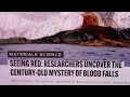 Deep details on the mysterious blood falls biological nanosphere study by johns hopkins university