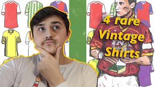 4 VINTAGE FOOTBALL SHIRTS!!! 4 retro and rare football shirts (ebay and depop) unboxing