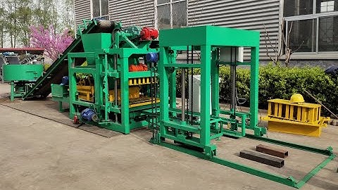 QT4 25C Automatic cement block making machine