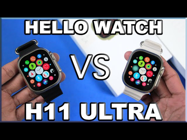 Hello Watch 3 AMOLED Men Smart Watch H11 Ultra Upgraded Full
