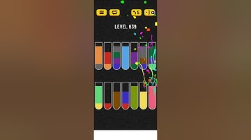 Water sort puzzle level 639