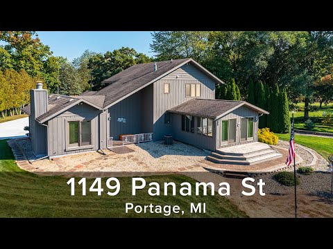 1149 Panama St, Portage, MI home video tour