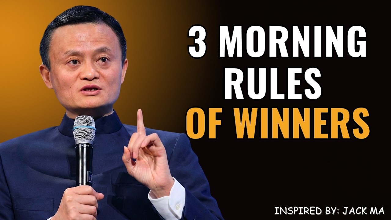 3 мощных утренних правила, которые отличают победителей от посредственностей | Джек Ма, Mindshift...