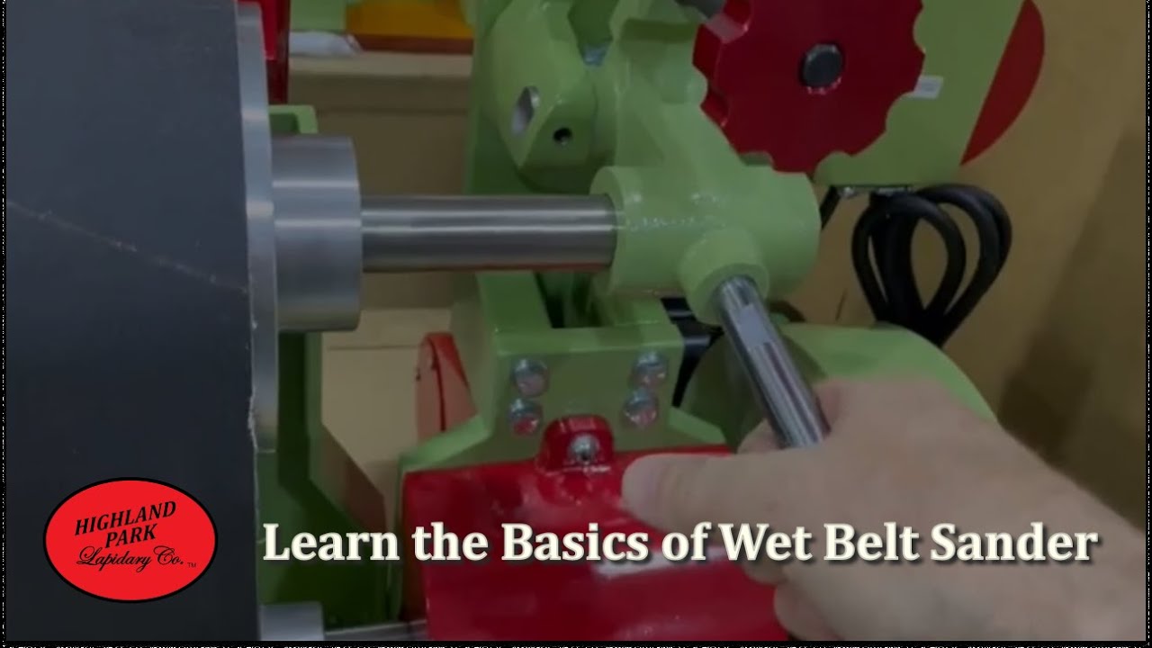 Изучите основы работы с мокрой ленточной шлифовальной машиной