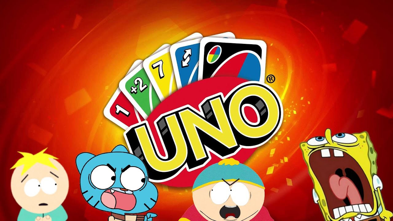 Butters, Gumball, SpongeBob and Cartman play UNO! Part 1