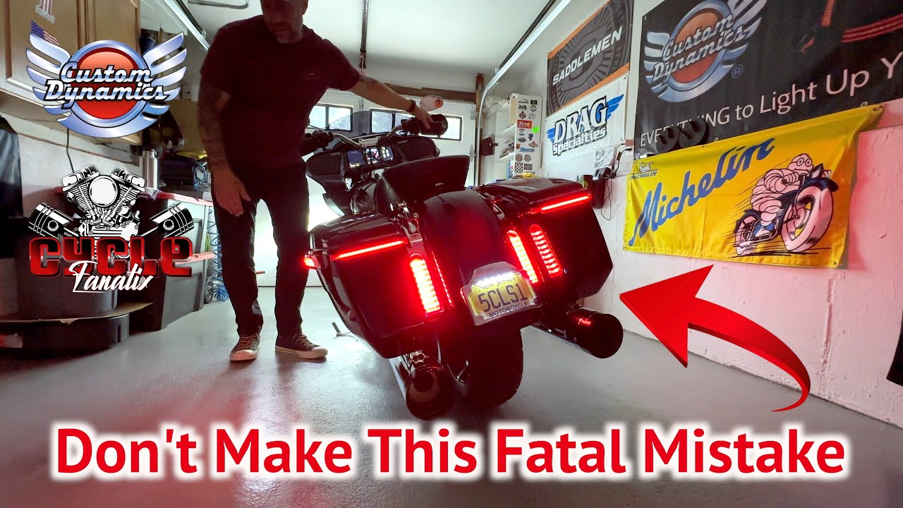 2024 Harley Davidson Touring Motorcycle Lighting Essentials Road Glide Street Glide