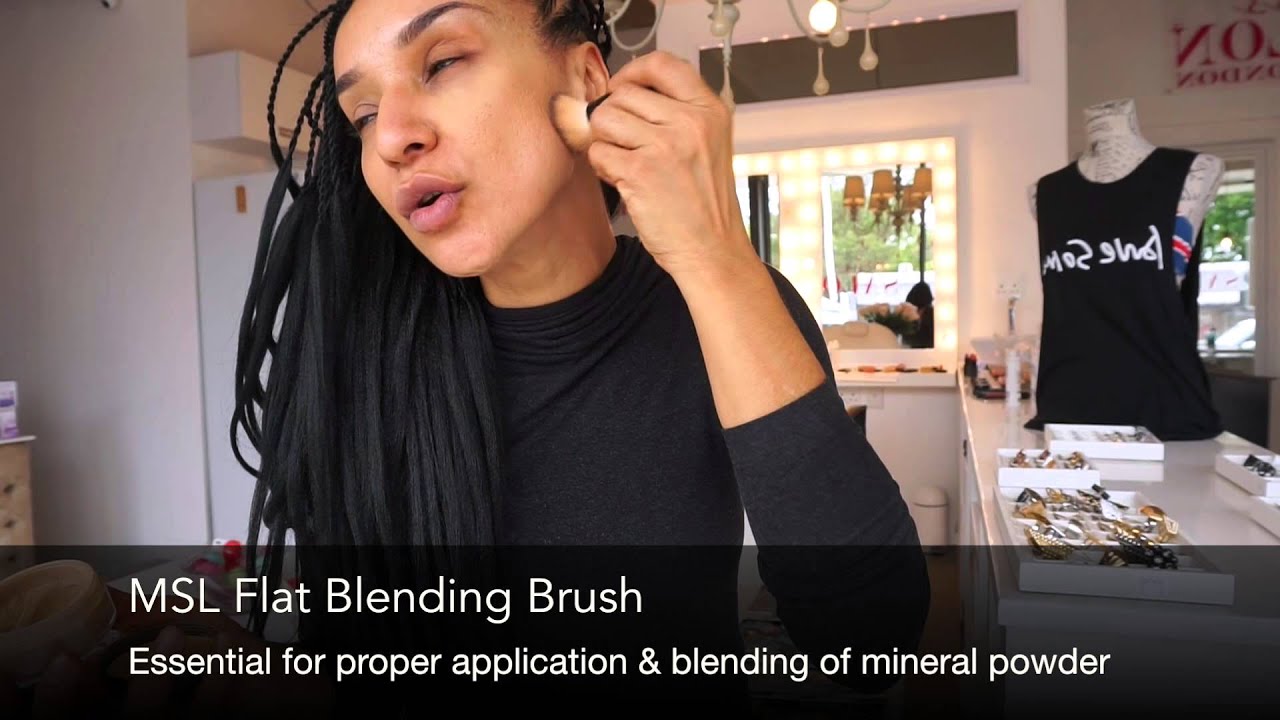 MSL Mineral Foundation Powder Tutorial with EGO IWEGBU-DALEY
