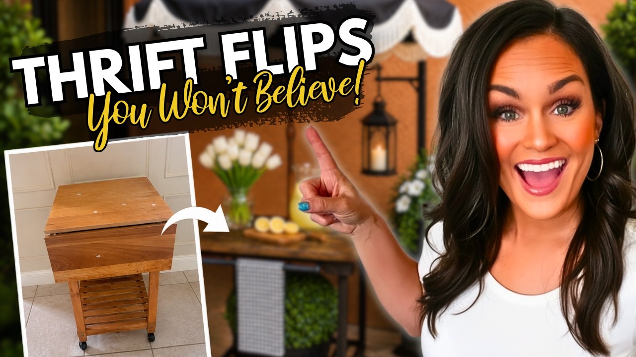 Thrift Flips That Look Expensive: DIY Outdoor Decor on a Budget!