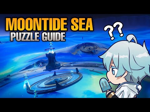 How To Solve Moontide Sea Puzzle (All 3 Pioneer Source Structures Locations) - Genshin Impact