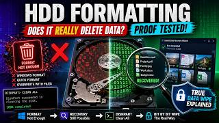 How to REALLY Wipe a Hard Drive 💾 Bit by Bit Deletion + HDD Data Recovery EXPLAINED!
