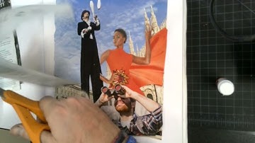 Collage Demo Inspired by Hannah Hoch and Dada