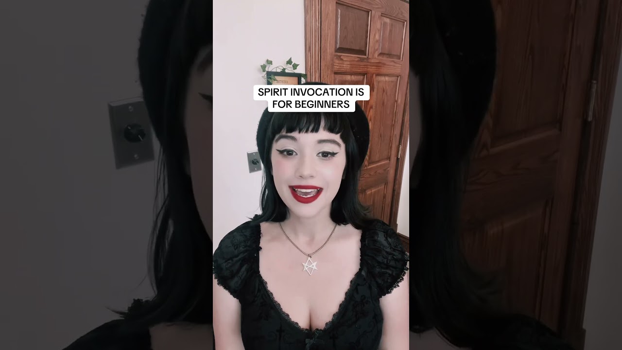 Spirit invocation is for beginners. 