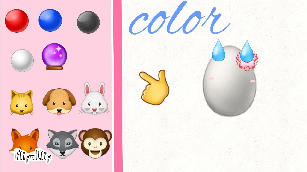 Emoji cat create egg YouTube