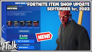 Fortnite Item Shop *NEW* STAR WARS IS BACK! [September 1st, 2023] (Fortnite Battle Royale)