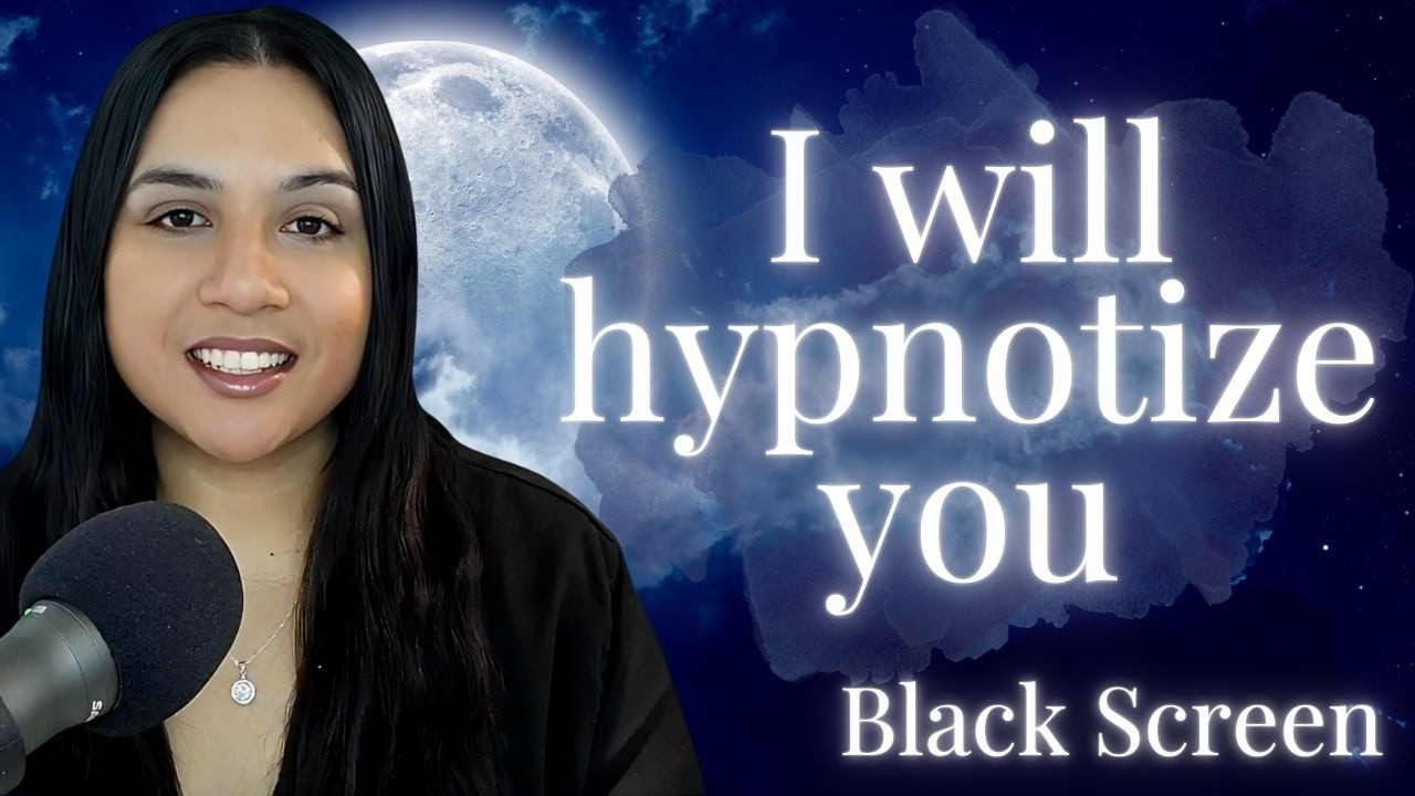 Sleep Hypnosis | You Don’t Notice the Exact Point Sleep Takes Over (Black Screen)