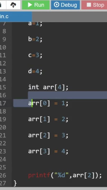 C Programming Array 8 - YouTube