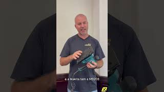 Lixadeira Orbital Makita M9203B 190W com Coletor de Pó #makita #lixadeira #corebral