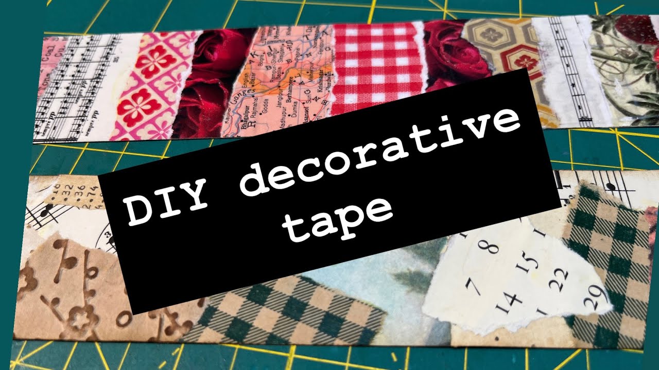 Декоративная лента, потрясающий проект по переработке бросовых материалов ~ 