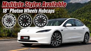 for #tesla Model 3 Highland Wheel Covers | Performance Style for 18" Photon Wheels