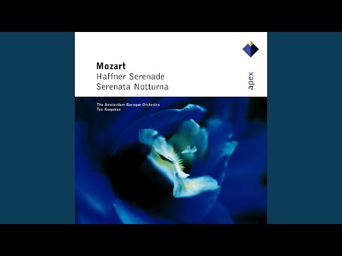 Serenade No. 7 in D Major, K. 250 "Haffner": VI. Andante