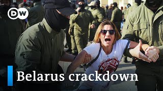 Belarus protests continue after Lukashenko's secret inauguration | DW News