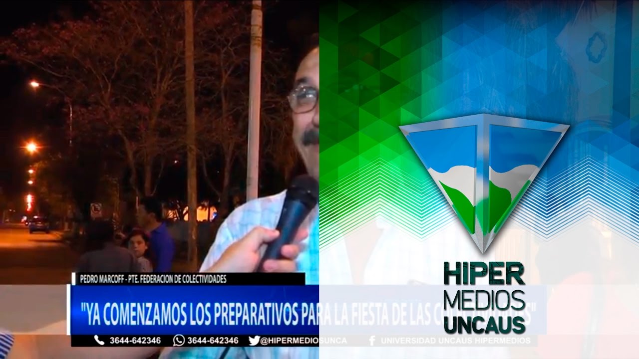 PREPARATIVOS PARA LAS FIESTAS DE LAS COLECTIVIDADES