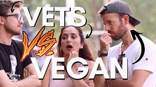 3 Veterinarians VS 1 Vegan