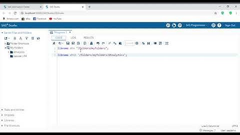 How to Create a Libname on SAS University Edition