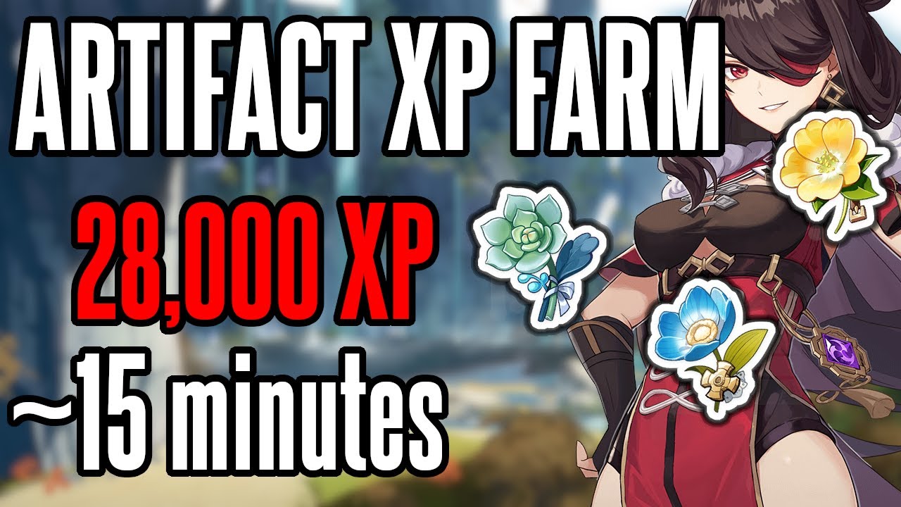 ARTIFACT FREE XP Guaranteed FARM - Genshin Impact