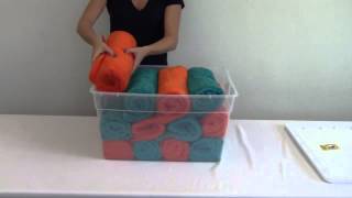 Sterilite 56 qt clear plastic tote