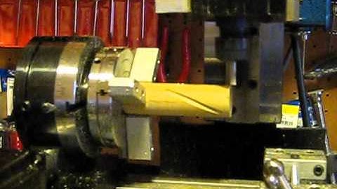 Taig cnc mill with 4th axis.